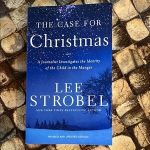 The Case for Christmas by Lee Strobel — Blue Cover Book